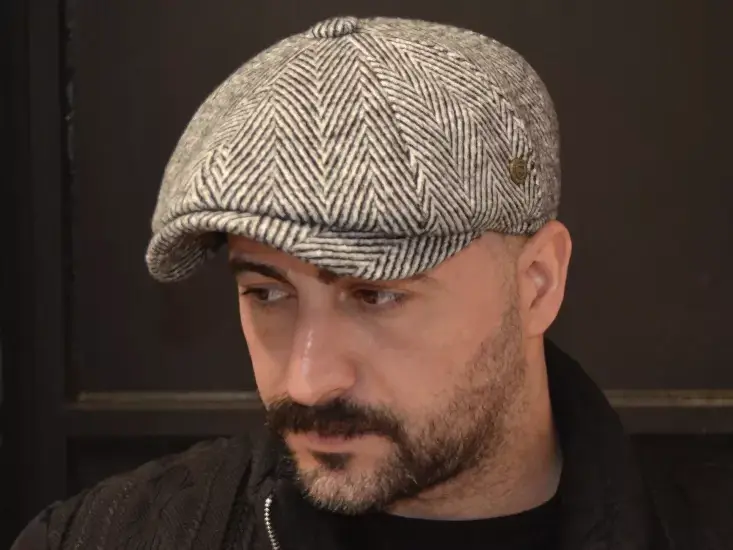 Kışlık Erkek Peaky İngiliz Model Kasket Şapka