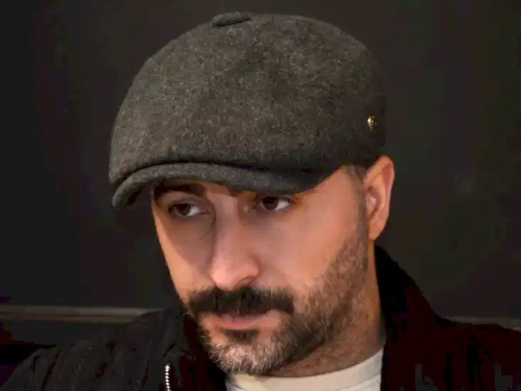 Kışlık Kaşe İngiliz Model Erkek Kasket Şapka
