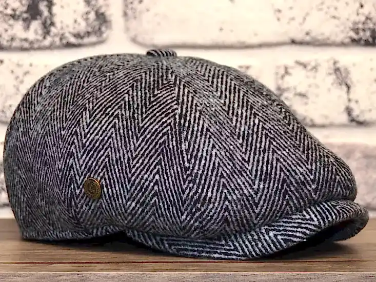 Pozze Kışlık Erkek Kasket Şapka İngiliz Peaky Stil