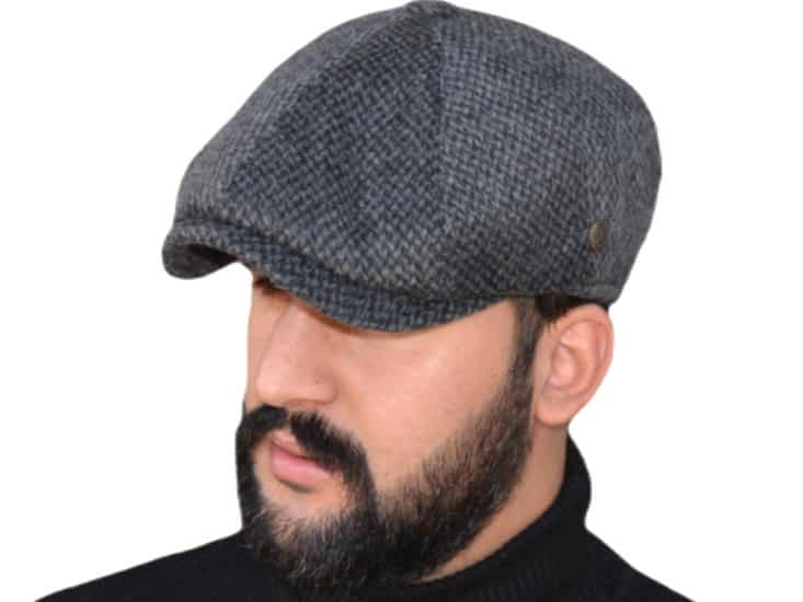 Pozze Kaşmir Twit Yün İngiliz Peaky Blinders Kışlık